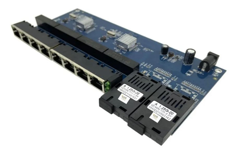 Switch Placa Rede Metro Giga Gigabit 1000mb Gbic A B-8p Rj45
